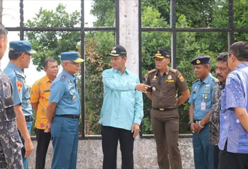 Lantamal II Bangun Pos di Pariaman