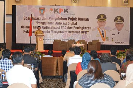 Wawako Padang Hendri Septa Launching Tapping Box Cegah Kebocoran Pajak