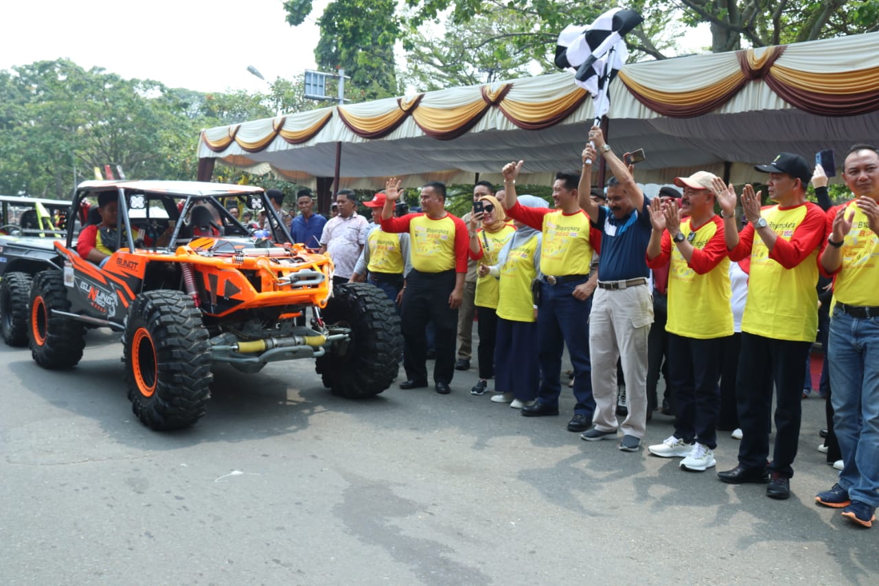 Kapolda Irjen Fakhrizal Buka Iven Pesona Bhayangkara Offroad 2019