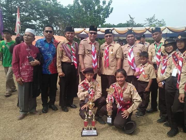 Kontingen Pramuka Mentawai Raih Dua Gelar