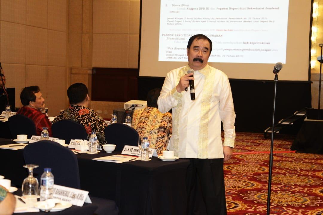 Reydonnyzar Moenek Pukau Anggota DPD RI Terpilih