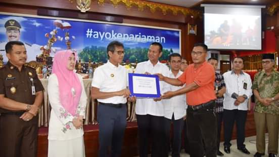 Badoncek, Wako Genius Umar: Pariaman Sumbang Perantau Minang Korban Wamena Rp194 Juta Lebih