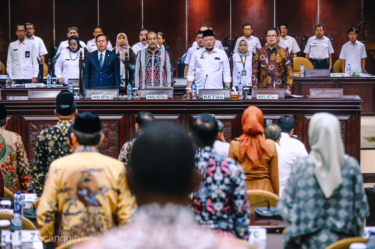 Sah, Keanggotaan Alat Kelengkapan DPD RI