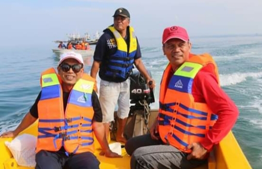 Wali Kota Taiping Malaysia Resmikan Beroperasi Kembali Kapal ke Pulau Angso Duo