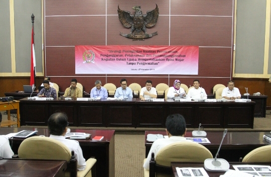 Pertahankan Predikat WTP, Setjen DPD RI Beri Pegawai Pelatihan