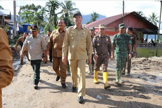 Peduli Bencana, Pemko Pariaman Badoncek Bantu Masyarakat Terdampak