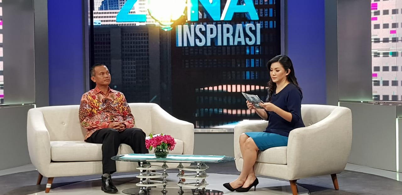 Wali Kota Pariaman Genius Umar Tampil di Kompas TV Bahas Hari Nusantara 2019