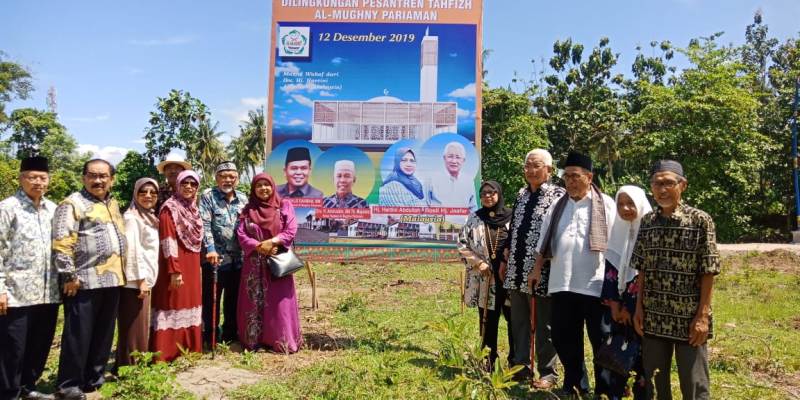 Mukhlis Rahman Bangun Pesantren dan Masjid Dibantu Donatur dari Malaysia