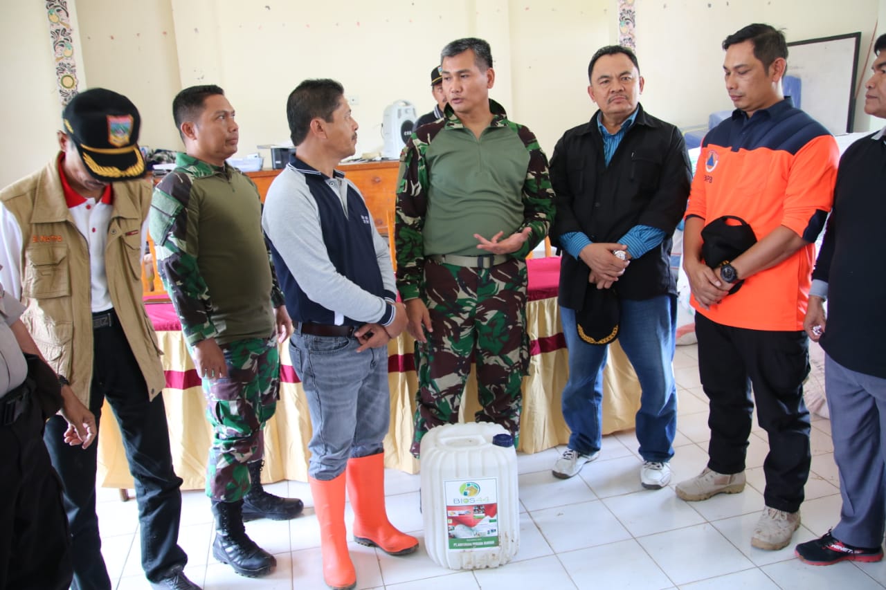 Danrem 032/Wbr Beri Solusi Rehabilitasi Lahan di Solok Selatan