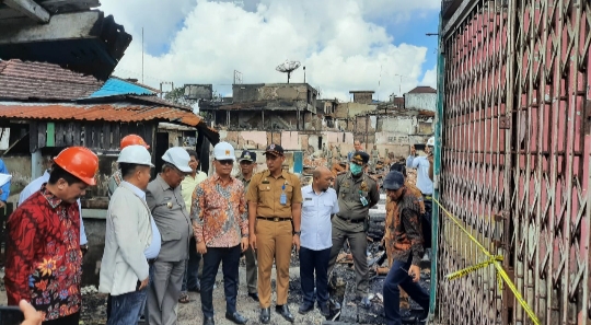 DPD RI Peduli Korban Kebakaran Pasar Batu Tarakan