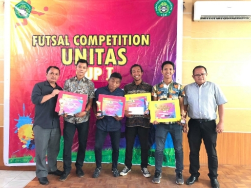 Rektor Sepris Yonaldi Tutup Futsal Competition Unitas Cup I