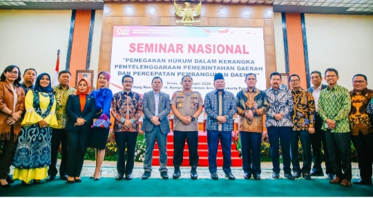 Ini 5 Kesimpulan Seminar Nasional DPD RI Mengenai Penegakan Hukum dan Pemerintahan Daerah