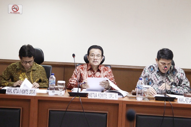 Mengenai Rencana Pembahasan Omnibus Law, Ini Pandangan Komite I DPD RI