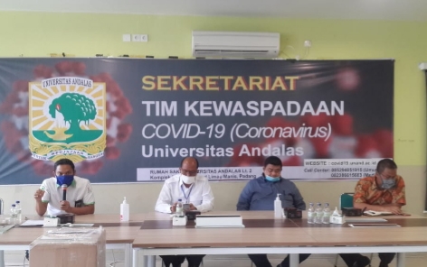 Ketua DPRD Sumbar Monitoring Penanganan Covid-19 di RS Unand