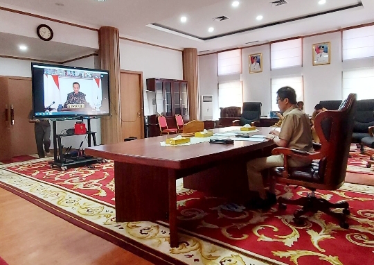 Rapat Evaluasi PSBB, Ini yang Disampaikan Gubernur Sumbar ke Presiden Jokowi