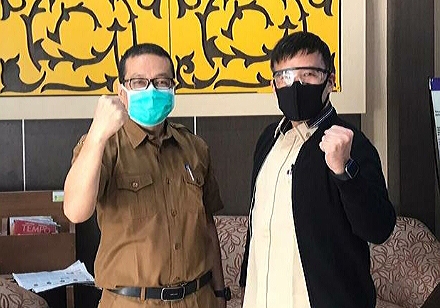 Jelang New Normal, Anggota DPD RI Alirman Sori Pastikan Kesiapan Diskominfo Sumbar