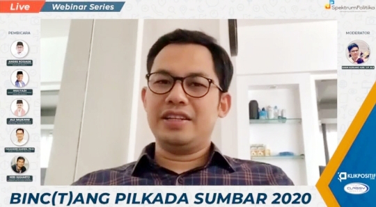 Pilkada Sumbar 2020, Yuliandre: Parpol Harus Terbuka dalam Penentuan Paslon