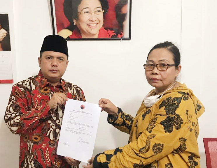 Membangun Koalisi, Faldo-FDB Ambil Formulir di PDI-P Sumbar