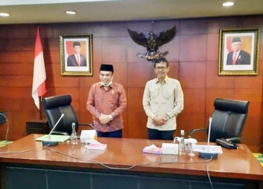 Gubernur Sumbar Lapor Menag RI, Siap Gelar MTQ Nasional ke XXVIII