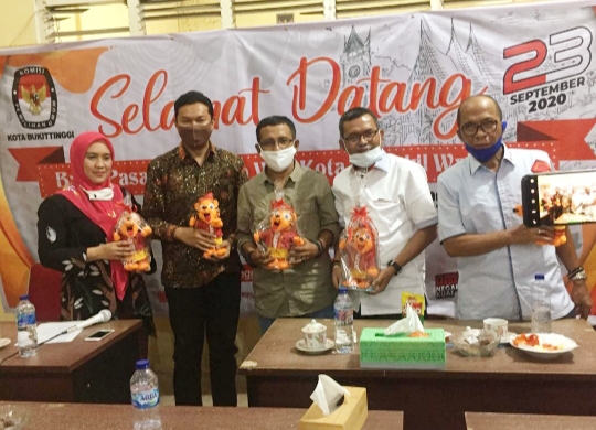 KPU Bukittinggi Optimis Capai Target Nasional 77,5 Persen Partisipasi Pemilih
