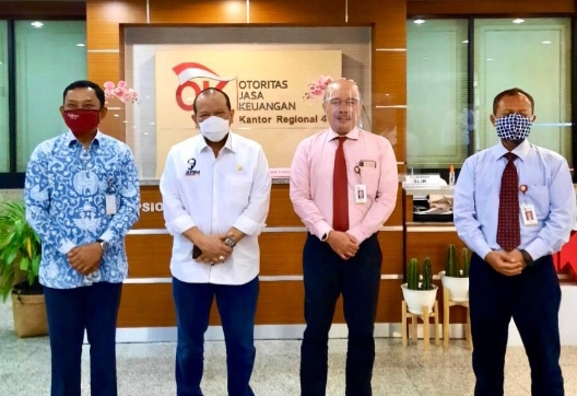 Pantau Restrukturisasi Kredit UMKM, Ketua DPD RI Sambangi OJK Jatim