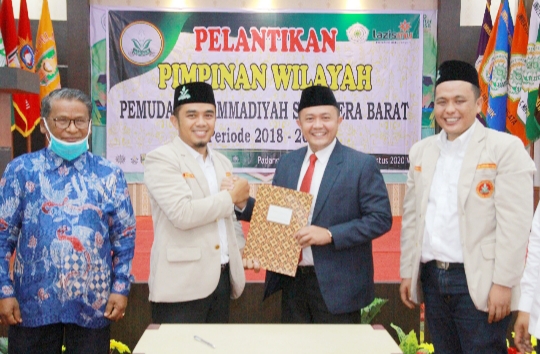 Pimpinan Wilayah Pemuda Muhammadiyah Sumbar Periode 2018-2022 Dilantik