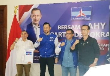 Koalisi PAN, Demokrat dan PDIP Siap Daftarkan Ashelfine-Sarikal ke KPU Sijunjung