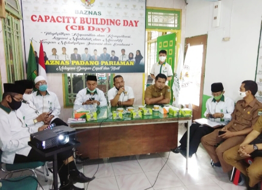 Mudahkan Bayar Zakat, Baznas Padang Pariaman Launching Website