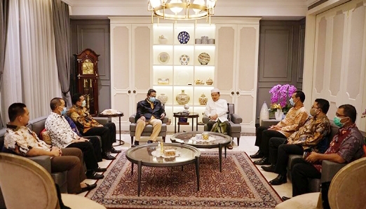 Membangun Daerah, Fakhrizal-Genius Umar Dapat Wejangan dari Jusuf Kalla