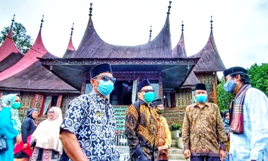 Langsung Bertugas, Pjs Bupati Solsel Jasman Temui Rajo Bagindo Balun