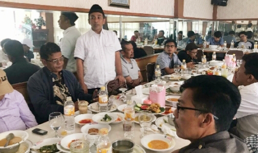 Taslim Rangkul Pengusaha Jasa Konstruksi Bangun Agam Bersama-sama