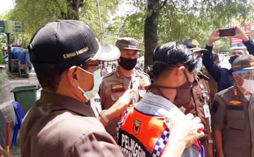 Perda AKB Berlaku, Pjs Bupati Tanah Datar Erman Minta Masyarakat Patuhi Prokes