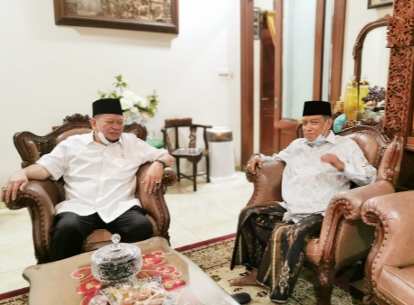 Jelang Reses, Ketua DPD RI LaNyalla Temui Ketum PBNU Bicara Kebangsaan