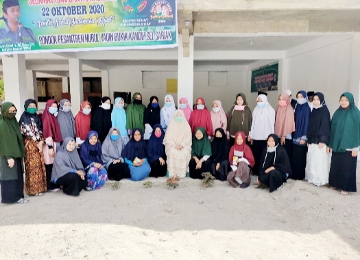 Nevi Zuairina Rayakan Hari Santri Nasional di Pondok Pesantren Nurul Yaqin Padang Pariaman