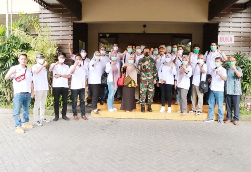 Danrem 072/Pamungkas Yogyakarta Jamu KI dan FJKIP Sumbar