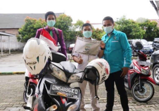 Kecintaan pada Alquran, Ikut MTQN di Padang Rela Menempuh Jarak 3700 KM dengan Sepeda Motor
