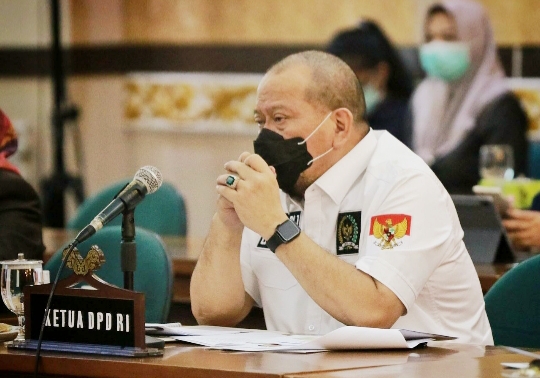 Ketua DPD RI LaNyalla Prihatin Banyaknya Tenaga Kesehatan Wafat karena Corona