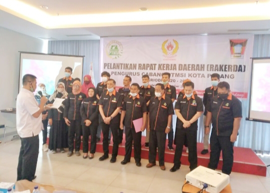 Setelah Dilantik, Pengurus PTMSI Kota Padang Periode 2020-2024 Lanjut Rakerda