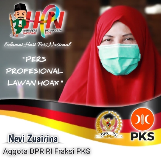 Nevi Zuairina: Selamat HPN 2021, Lawan Hoaks