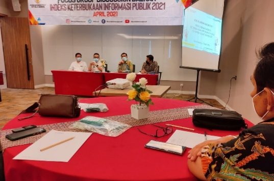 FGD IKIP Penentu Potret Keterbukaan Informasi Publik Sumbar di Nasional