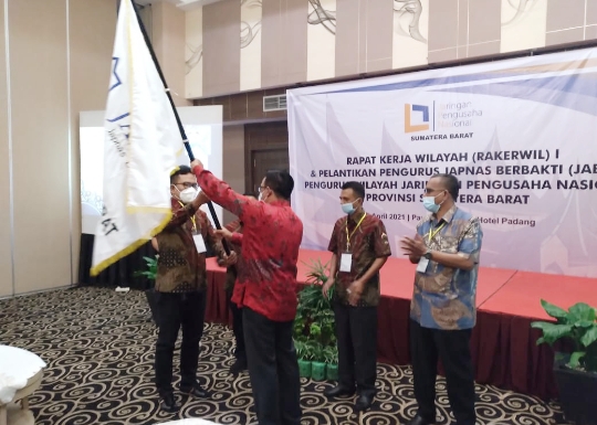 Pengurus Japnas Berbakti (Jabat) Sumbar Periode 2021-2026 Resmi Dilantik