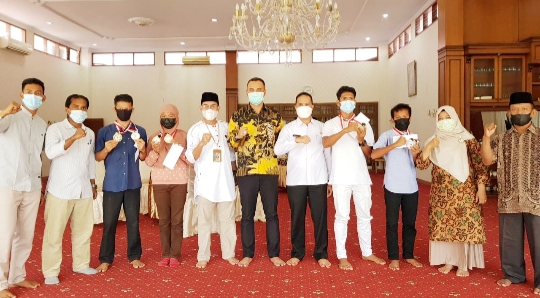 Atlet Paralympic Sijunjung Raih Juara Umum Peparpeda Tingkat Sumbar 