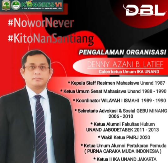 ‘Sisi Gelap’ DBL Caketum IKA Unand #NoworNever #KitoNanSantiang