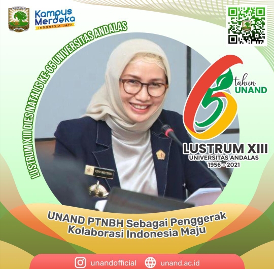 Sikapi PTNBH Unand, Prof Reni Mayerni: Jalan Masih Panjang dan Butuh Kerja Keras