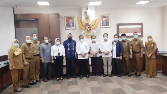 Anggota DPD RI M Yatim Kunjungi DPRD Sumbar Bahas Omnibus Perda