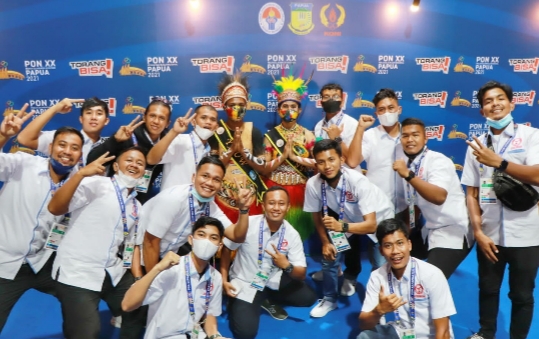 Kontingen PON Sumbar Satu-satu Mulai Mendarat di Jayapura