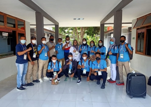 Tim Sepaktakraw PON Sumbar Optimis “Sepuh” Perak Jadi Emas