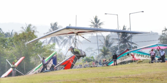 Sisakan 3 Ronde Lagi, Atlet Gantole Sumbar Berjuang Maksimal