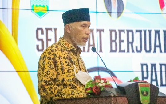 Gubernur Sumbar: Atlet Raih Medali Emas Dapat Bonus Lebih Besar dari PON Jabar