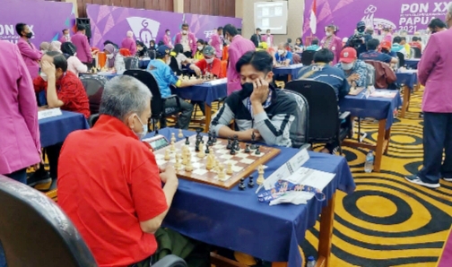 Atlet Catur Sumbar Gagal Raih Medali di Kelas Catur Kilat Perorangan